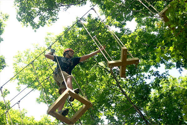 X and O challenge obstacle
