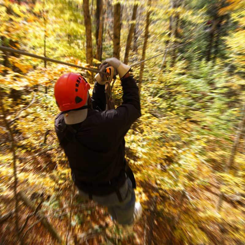 Zip Line Canopy Tour - Fall Foliage Adventures